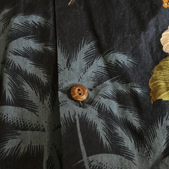 Pacific Legend Apparel floral short sleeve button down Hawaiian shirt mens 2XL - Picture 3 of 7